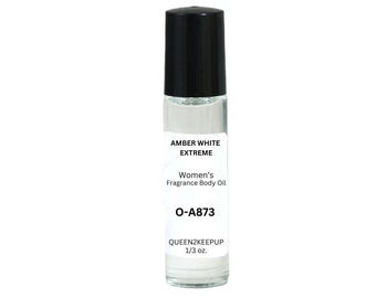 Amber White Extreme (Women) Body Oil 10 ml Fragrance Similar 1/3 oz Roll-On
