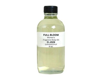 Full Bloom (Women) Body Oil 4 oz Fragrance All Natural Scent