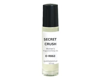 Secret Crush (Women) Body Oil 10 ml Fragrance All Natural 1/3 oz Roll-On Scent
