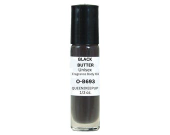 Black Butter (Unisex) Body Oil 10 ml Fragrance Similar All Natural 1/3 oz Roll-On Scent