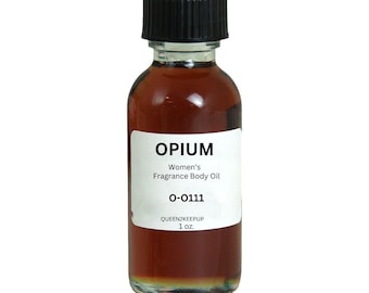 Aceite corporal Opium (para mujer) 118 ml. Fragancia similar. Aroma totalmente natural.