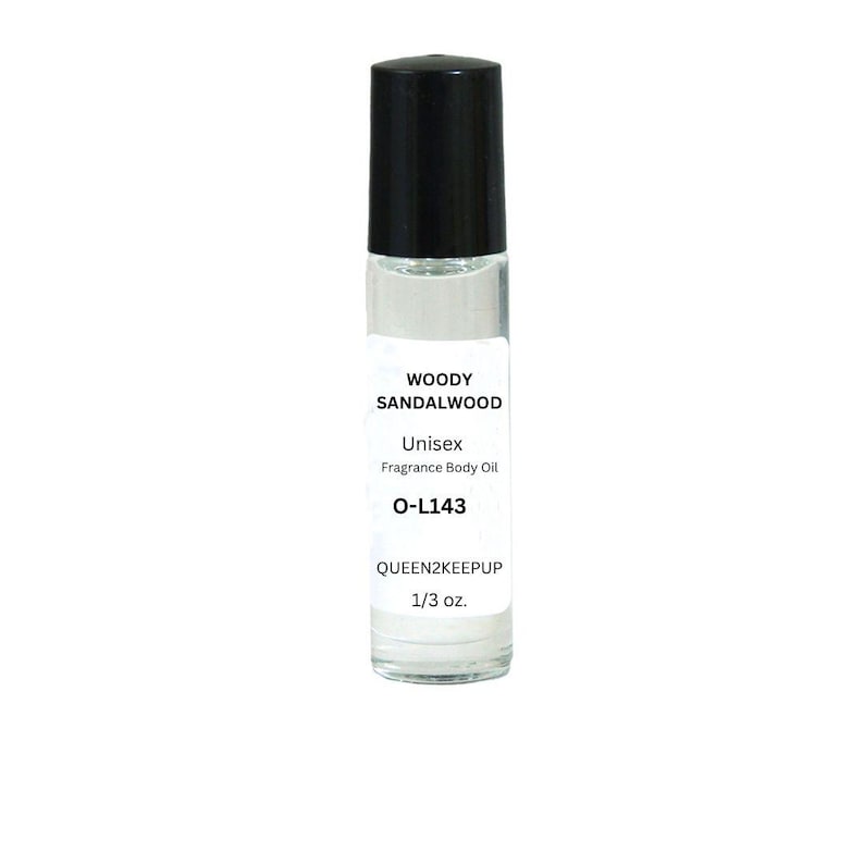 Woody Sandalwood (Unisex) 10 ml body oil fragrance scented 1/3 oz roll-on