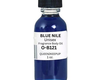 Blue Nile Unisex Body Oil Fresh Floral Clean Fragrance Scent 1 oz