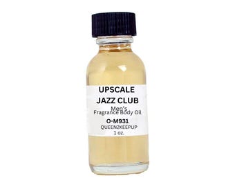 Upscale Jazz Club (Men) Body Oil 1 oz Fragrance All Natural Scent
