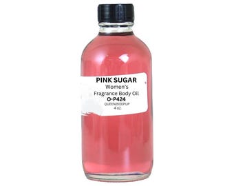 Pink Sugar Women's Body Oil Sweet Fruity and Vanilla Gourmand Fragrance 4 oz