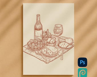 5x7 Card Mockup PSD: Wedding Invitation, Stationery (Digital Download)