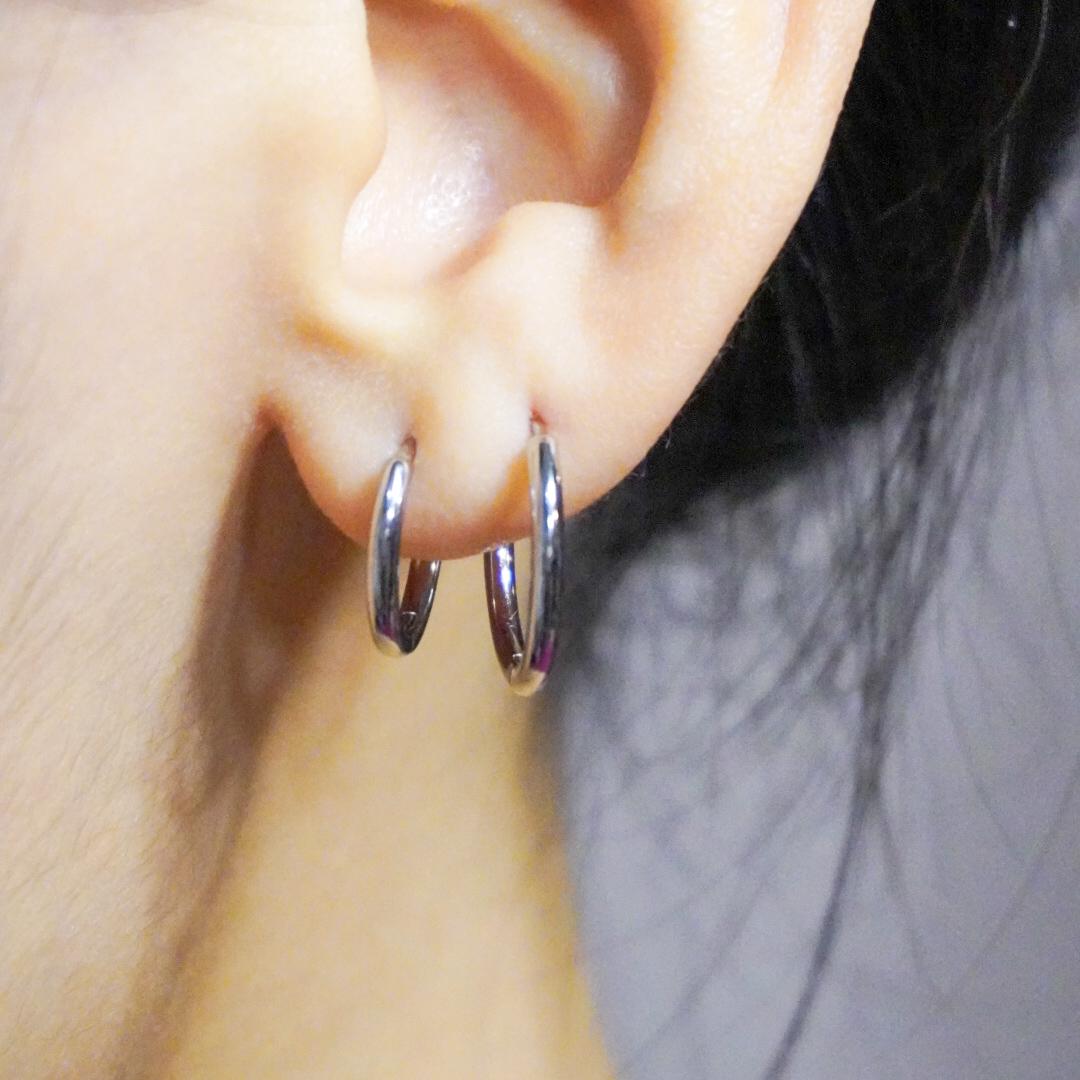 Chiusura Per Orecchini - Silicone*argento Tipo AG 925*SL 1 4,05x5,3 Mm - SILVEXCRAFT - Foto 3