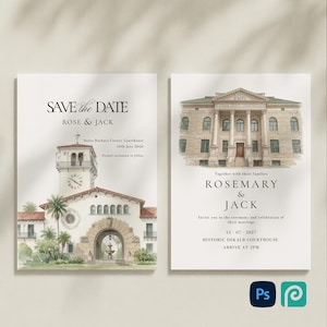 Maqueta de tarjeta de 5x7 (PSD): Papelería de invitación vertical (Descarga digital)