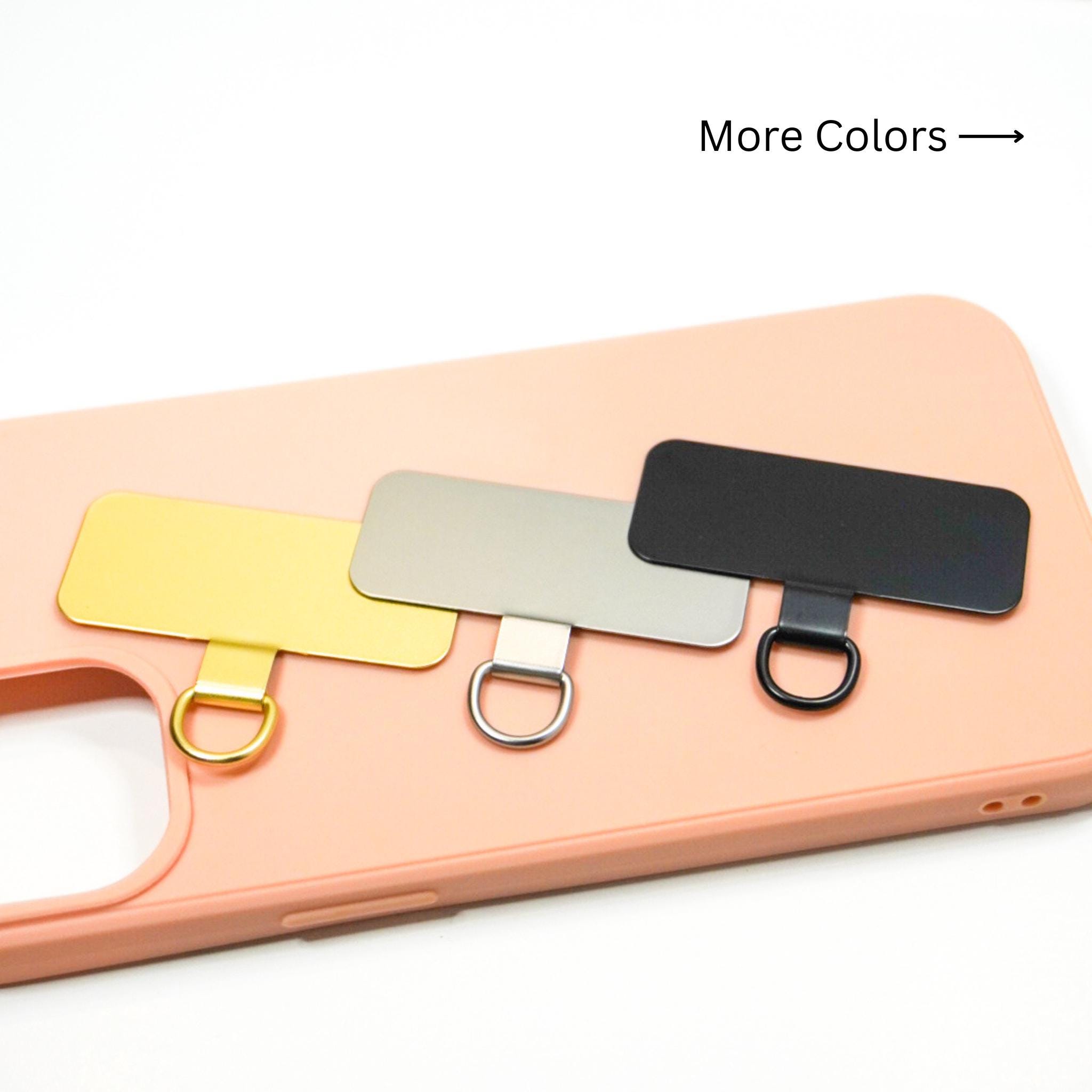 Phone Connector Patch, Phone Connector Tabs, Phone Wristlet Connector, Phone Accessory, Lanyard String Connector, Phone Fixed Connector-1 PC