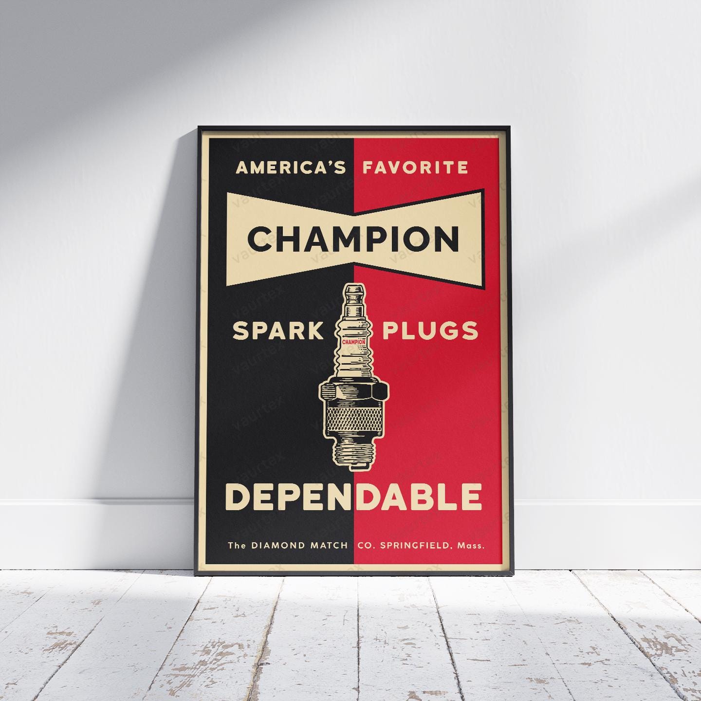 Vintage Champion Spark Plugs - Etsy