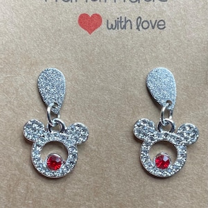 Mickey Mouse inspired earrings