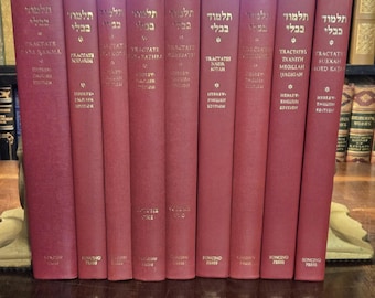 The Babylonian Talmud Hebrew–English Edition (Selected Tractates)
