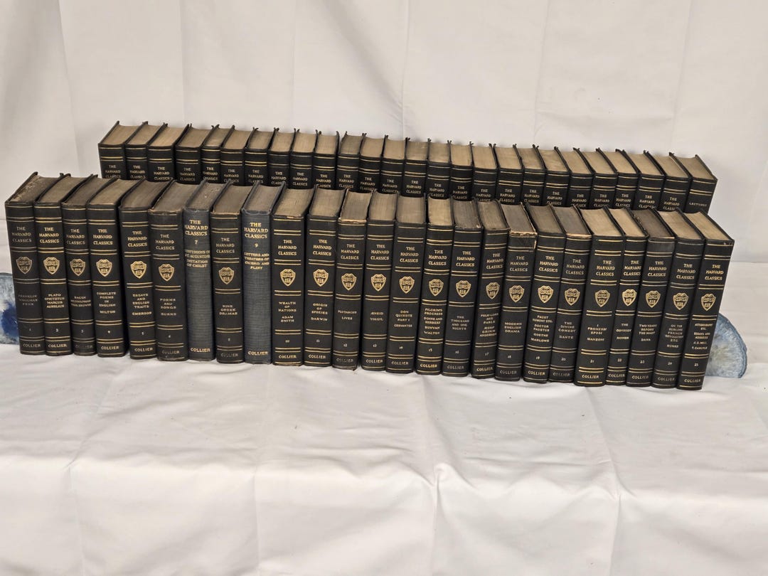 Harvard Classics 51 Volume Complete Set Southwark Edition Etsy