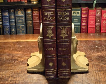 Deeds of Valor - 2 Vol. Half Leather
