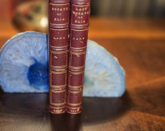 The Essays of Elia & Last Essays: 1919 Leather-Bound Edition