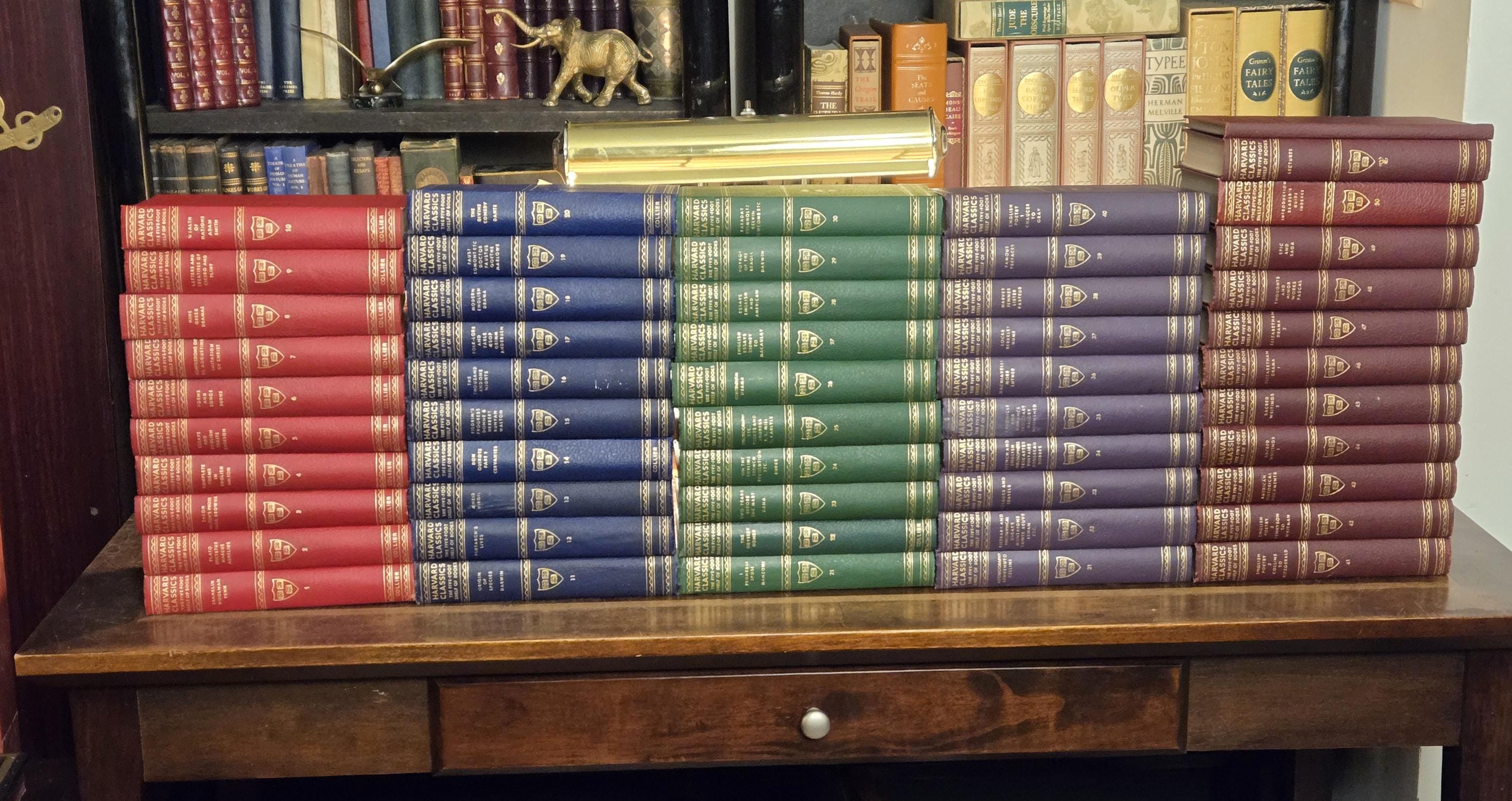 Harvard Classics Complete Set - Etsy