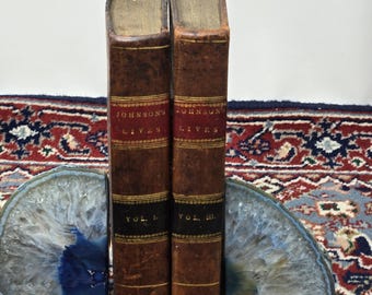 The Lives of the Most Eminent English Poets. Two Volumes (of Three)