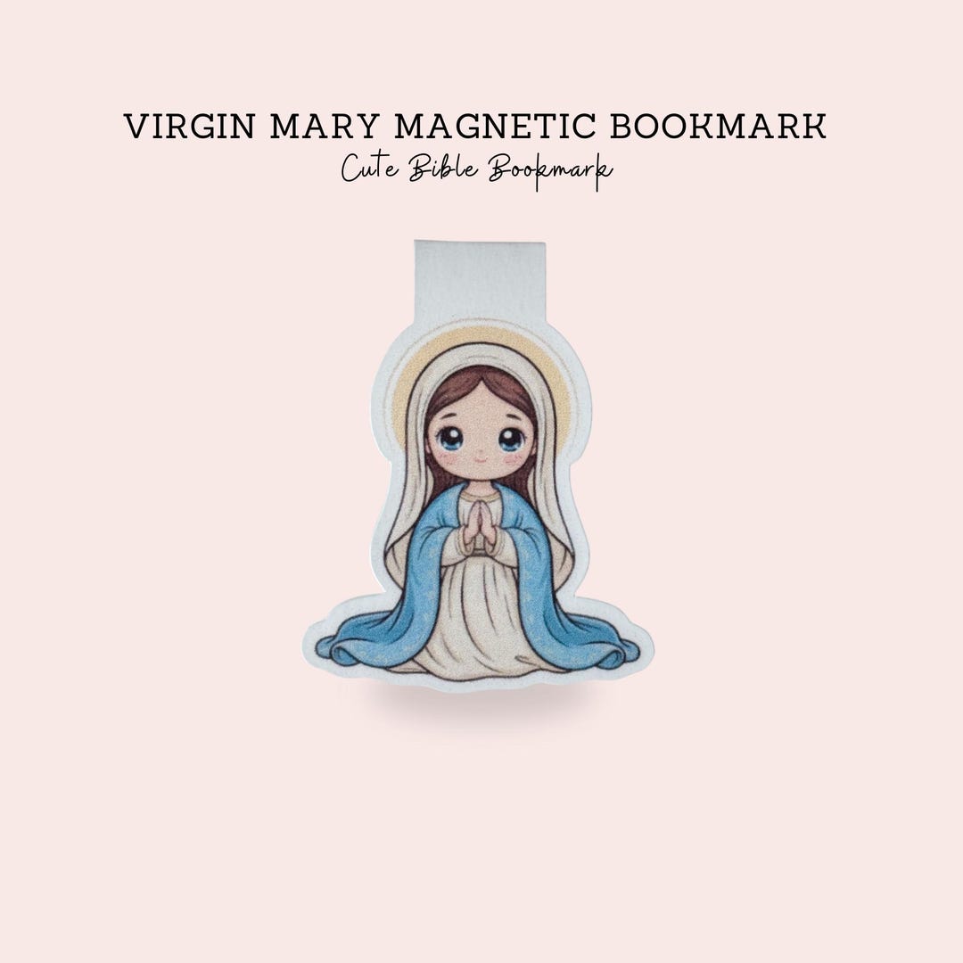 Virgin Mary Magnetic Bookmark | Catholic Gift for Girls or Teens ...
