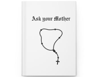 Rosary Hardcover Journal: Religious Diary, Catholic Gift
