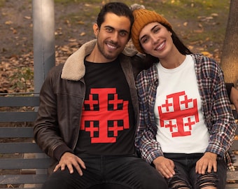 Crusades Long Sleeve Tee | Christian Symbol, Jerusalem cross