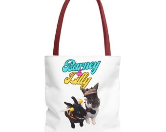 Spoiled Bunny Day Tote Bag, Rabbit Gift, Cute Animal Print, Shopping Bag, Eco-Friendly Tote, Farmhouse Style Accessory