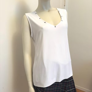 Blusa senza maniche GITANE vintage anni '90