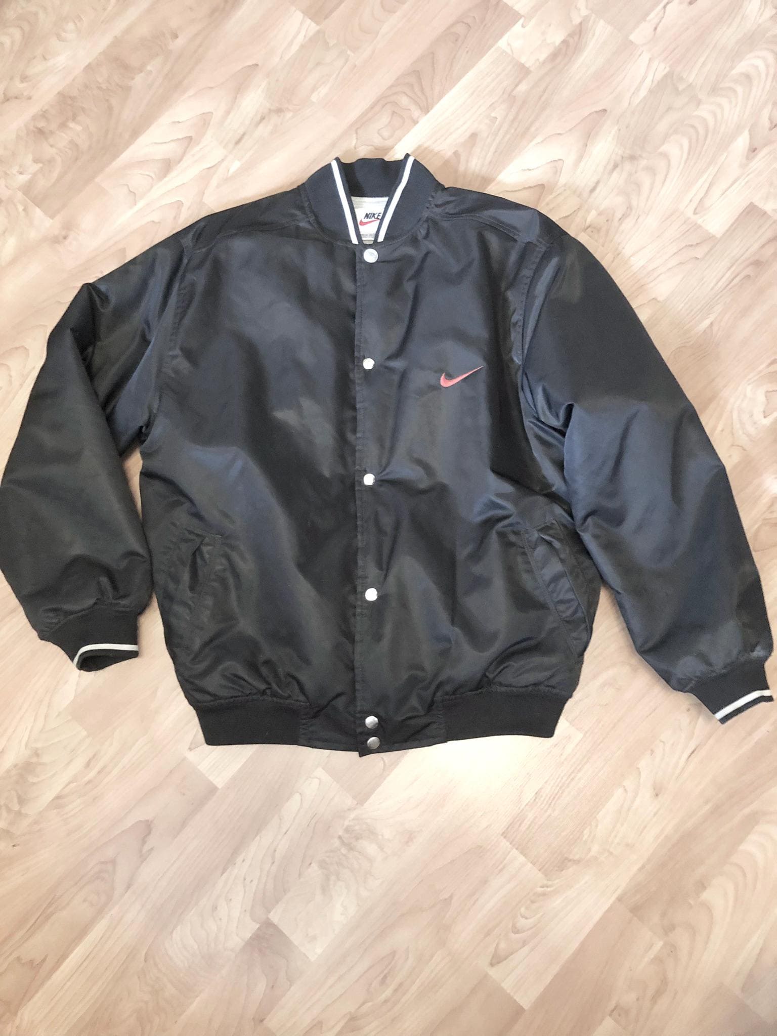 Vintage nike jacket black España