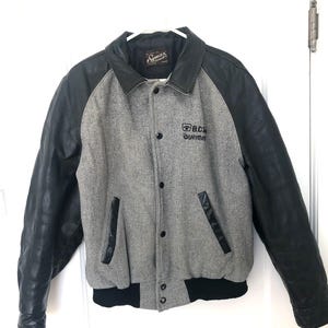 1980er Jahre Symax BC TEL Bomberjacke