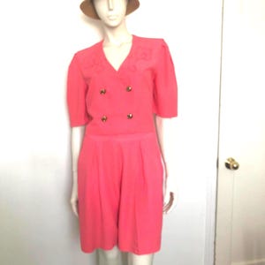 1990&#39;s SCARLET Two Piece Shorts and Jacket
