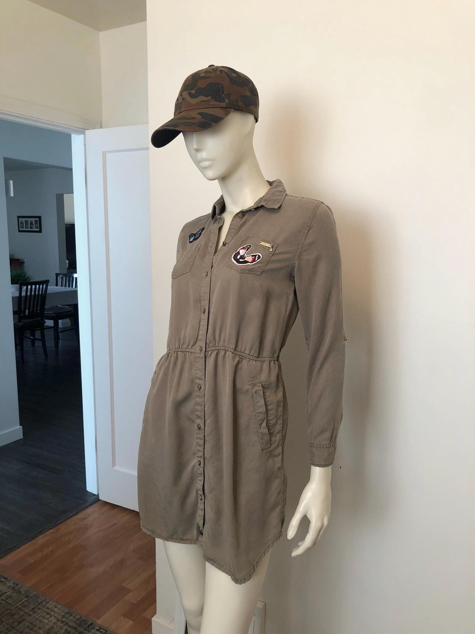 Army Green Dress - Etsy Canada Army Green Dress - Etsy Canada