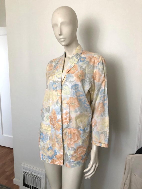 Vintage Heritage House lightweight cotton blazer