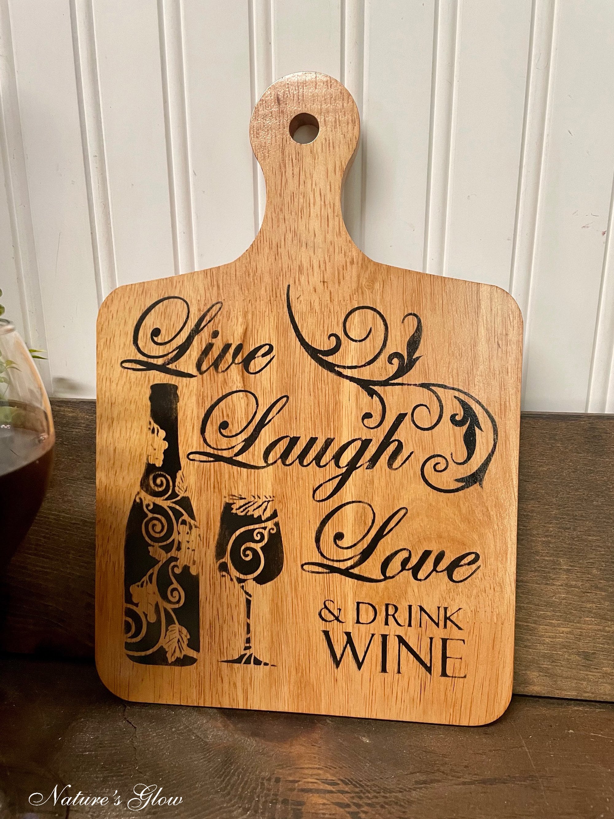 Vintage Retro Primitive Decor I Pair Well With Wine Wood Sign Leopard Animal Print Funny Wine Gift Friend Gift Galentine's Day Wine Pairing Plaque Farmhouse Rustic Wood Sign 12x12 Inch