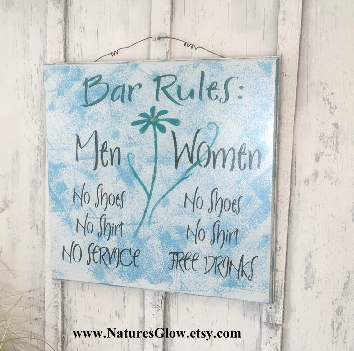 Bar Rules Sign Home Bar Wall Decor Housewarming Gift for New Etsy