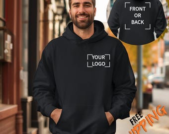 Benutzerdefiniertes Logo Hoodie, Ihr Geschäftslogo, Ihr Text Sweatshirt, benutzerdefiniertes Firmenlogo, Ihr Design hier, Firmenlogogeschenke, Firmenlogo-Shirt