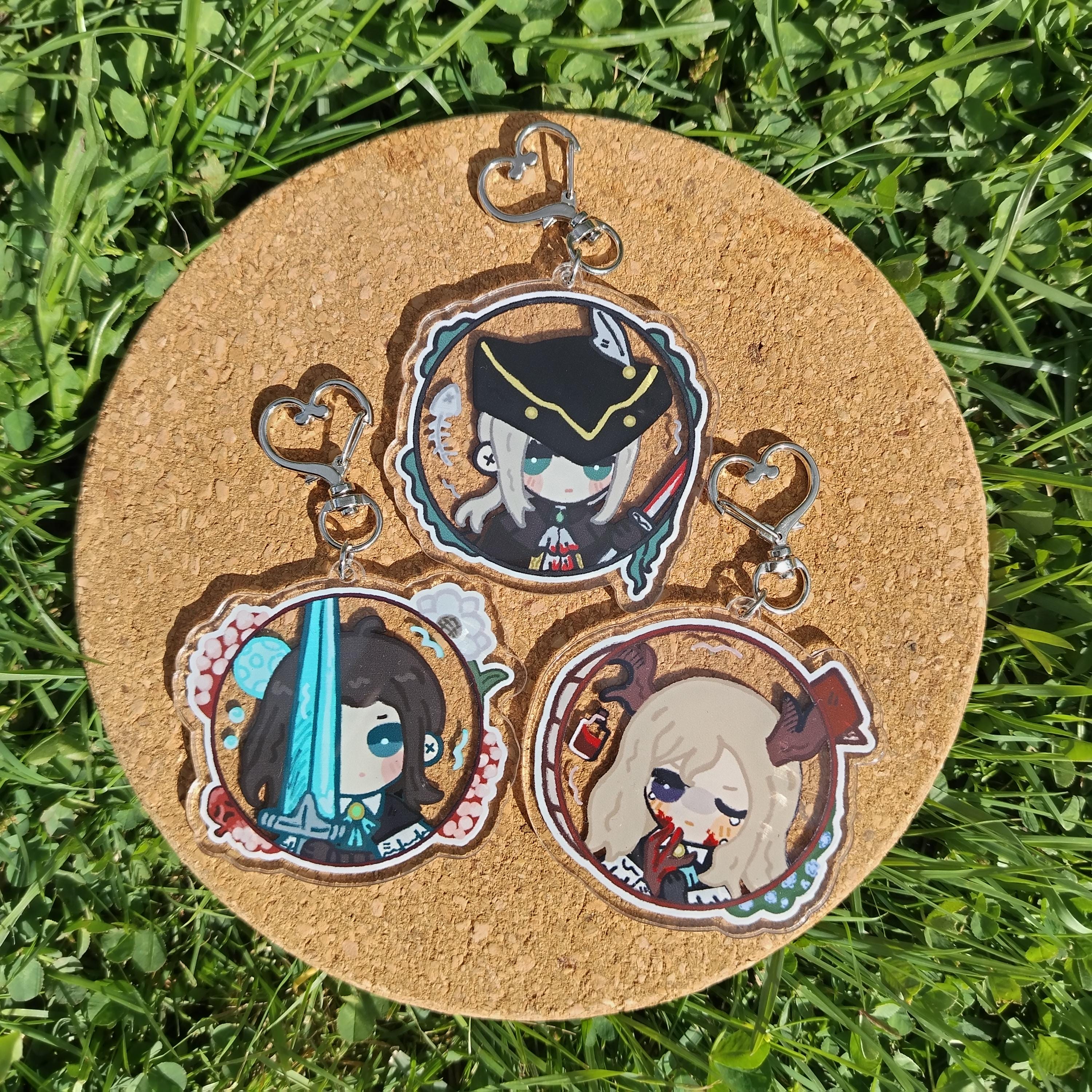 Bloodborne Old Hunters Round 7cm Acrylic Keychains - Etsy Hong Kong