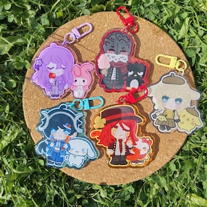 Shadow Of The Erdtree 7 cm Epoxy farbige Kante Acryl Schlüsselanhänger