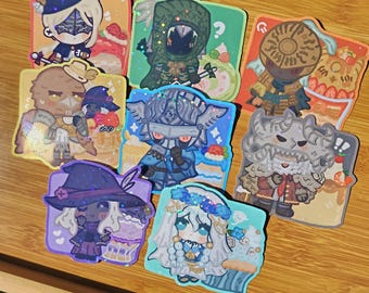 Nightreign Sweets + DLC Holo Star Laminate 3,5 x 3,5 stickers
