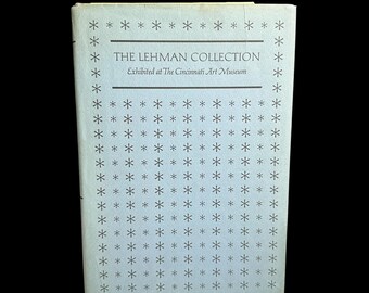 1959 The Lehman Collection Cincinnati Art Museum Exhibition Catalog with Ephemera