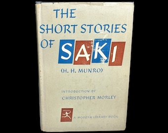 The Short Stories of Saki H. H. Munro Modern Library Vintage Hardcover Book 280