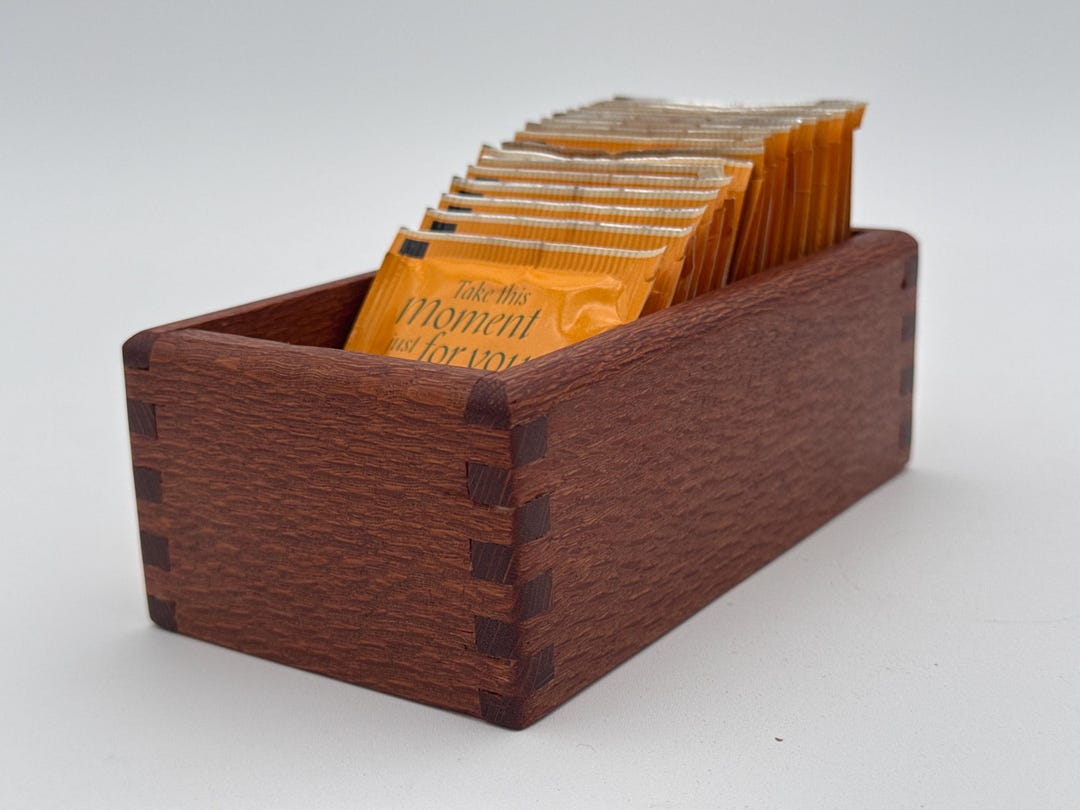 Tea Making Caddy Handcrafted Leopardwood Tea Caddy - Elevate Your Tea Time - Etsy