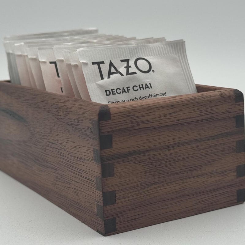 Tea Making Caddy Tea Caddy - Etsy