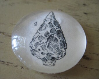 Vintage Arrowhead Magnet