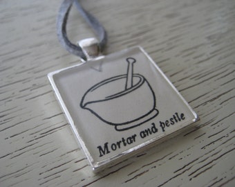 Mortar and Pestle Pendant