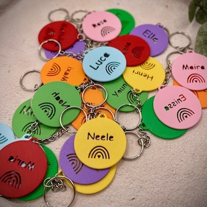 Schlüsselanhänger | Personalisiert | für Klein und Groß | verschiedene Designs und Farben