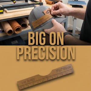 Hat Buddy patch placement jig