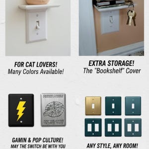 3d Printed Outlet Covers - Custom Options Available! (Set Of 4) imagem 8