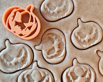 Fall Halloween Cookie Cutters | 3D Printed Autumn Pumpkin, Ghost, Bat, Leaf Shapes | Choose Any 5 for 10 | Baking & Party Fun