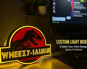 Personalized Light Box | Custom Photo Lamp | Anniversary Gift for Him | LED Night Light