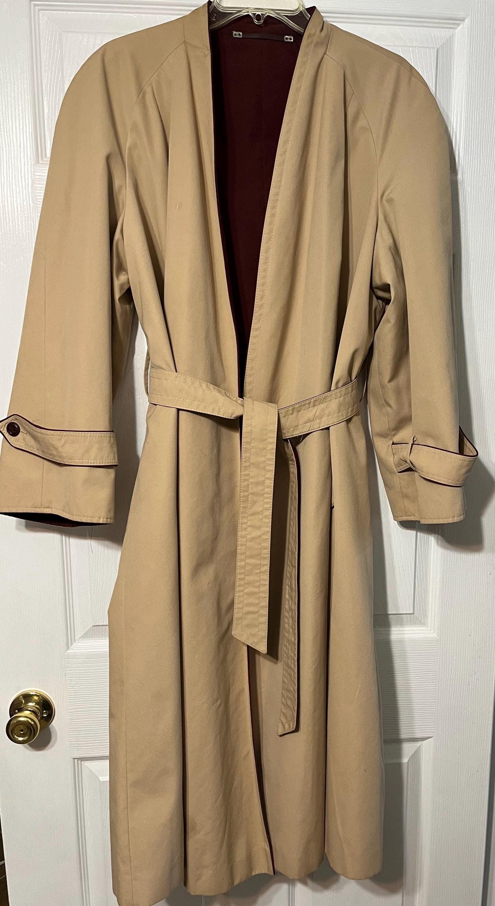 Reversible Trench Coat - Etsy