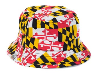 Maryland Flag Bucket Hat